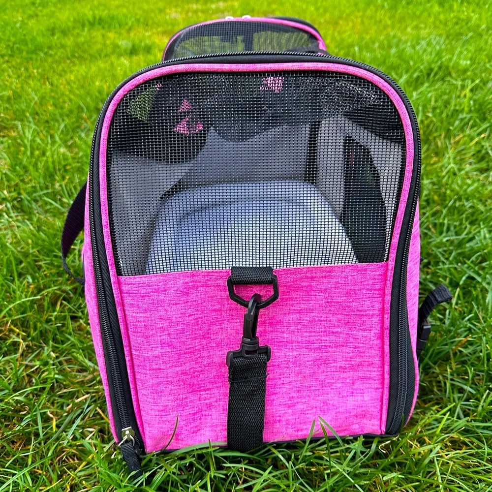 Premium Airline Approved Soft-Sided Pet Travel Carrier.